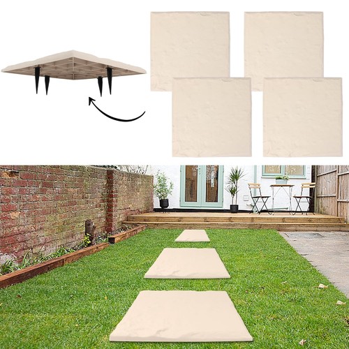 4pcs large stepping stones - 4pcs,